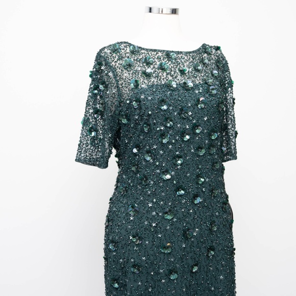 Adrianna Papell - Beaded Cocktail Dress - Picture 9 of 13